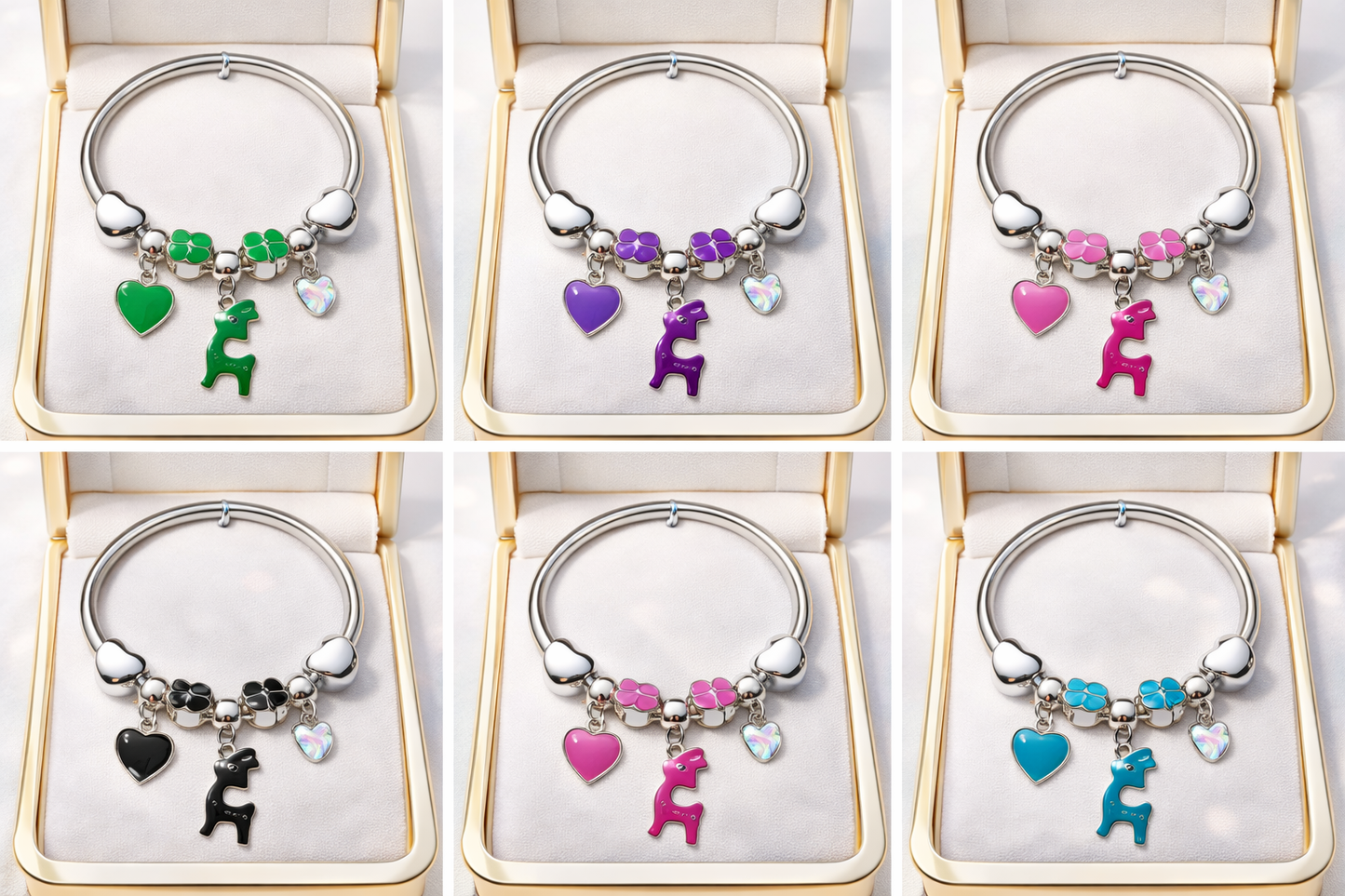 Charm Me Cutie Bracelet (Silver)