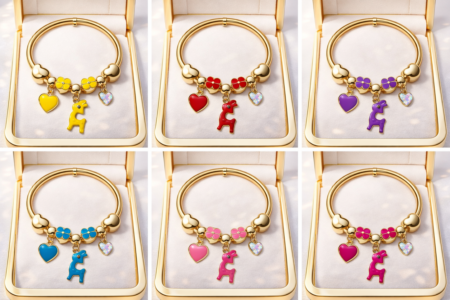Charm Me Cutie Bracelet (Gold)