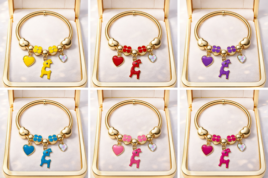 Charm Me Cutie Bracelet (Gold)